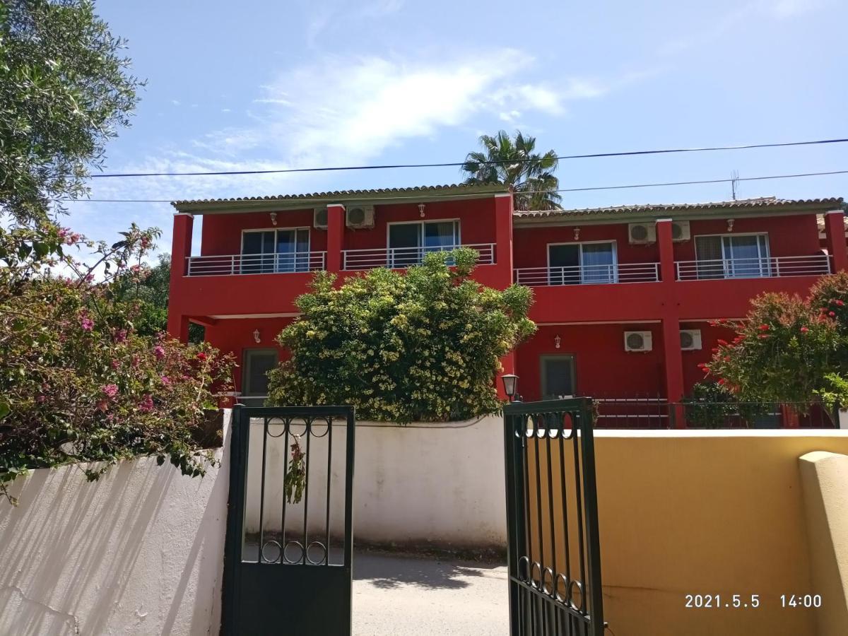 maria corfu apartments Mesongí Esterno foto